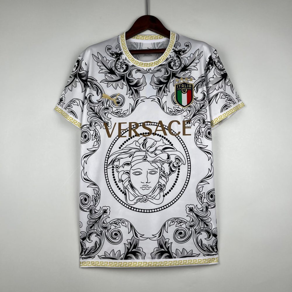 ITALY 2023 'CONCEPT' VERSACE (WHITE) HOME SHIRT