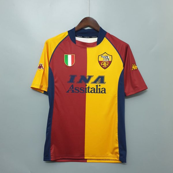 ROMA EUROPEAN 2001-2002 SHIRT
