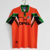 IRELAND 1997 ORANGE AWAY RETRO FOOTBALL SHIRT