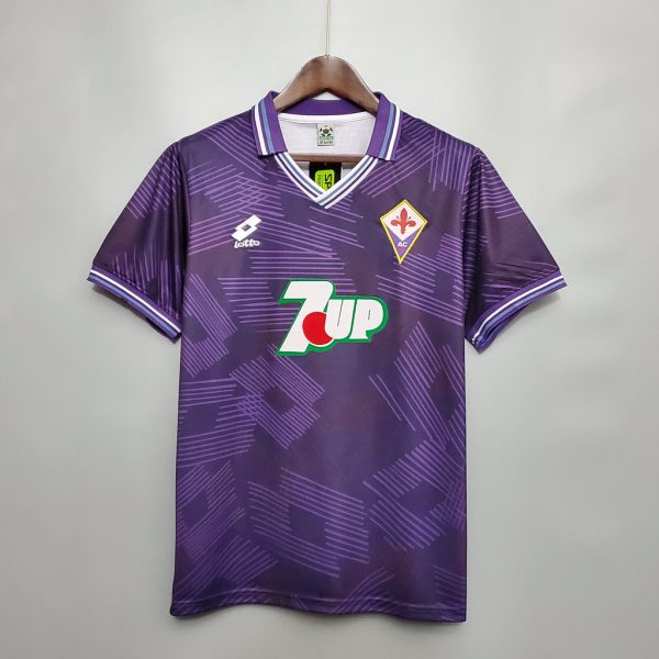 FIORENTINA 1992 -1993 HOME RETRO FOOTBALL SHIRT