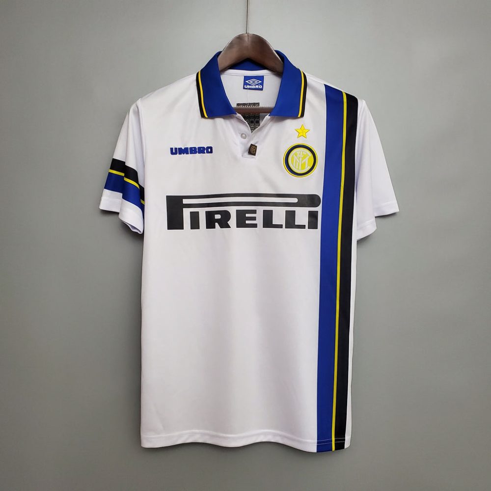 INTER MILAN 1997 AWAY RETRO FOOTBALL SHIRT