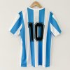 Argentina 1986 World Cup Retro Home Soccer Jersey