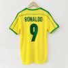BRAZIL WORLD CUP 98 RETRO HOME FOOTBALL SHIRT