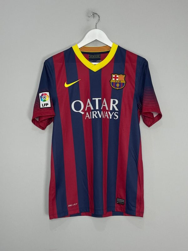 BARCELONA 2013/ 2014 HOME RETRO FOOTBALL SHIRT