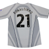PARIS SAINT-GERMAIN SLIVER 2001-2002 AWAY SHIRT