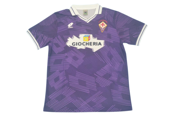 FIORENTINA 1991 -1992 AWAY RETRO FOOTBALL SHIRT
