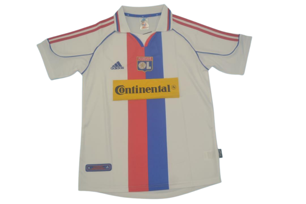 LYON 2000-2001 HOME RETRO FOOTBALL SHIRT