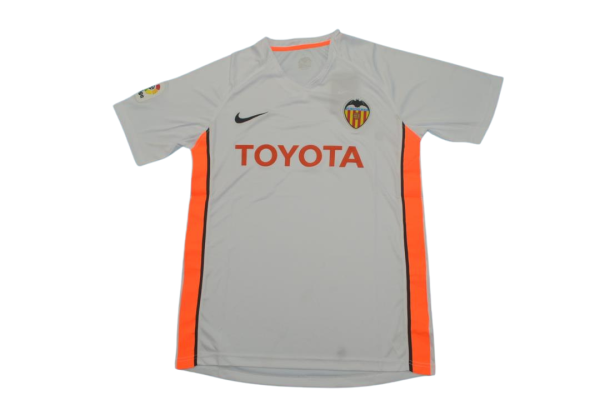 Valencia 2006 Home Retro Football Shirt