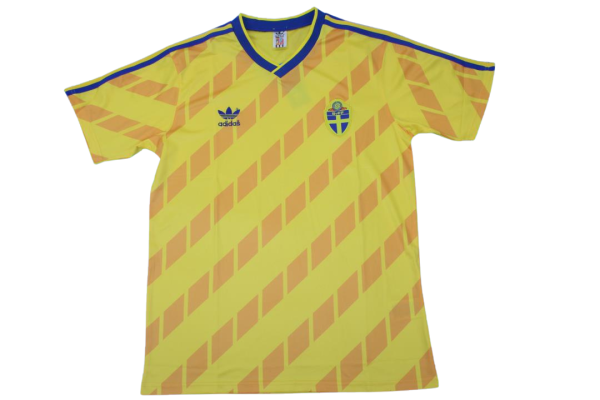 Sweden 1988 Home Retro Football Shirt
