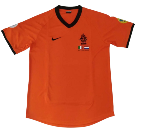 NETHERLANDS 2000 HOME RETRO FOOTBALL SHIRT