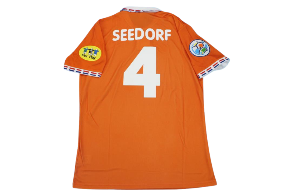 NETHERLANDS EURO 1996 HOME FOOTBALL SHIRT