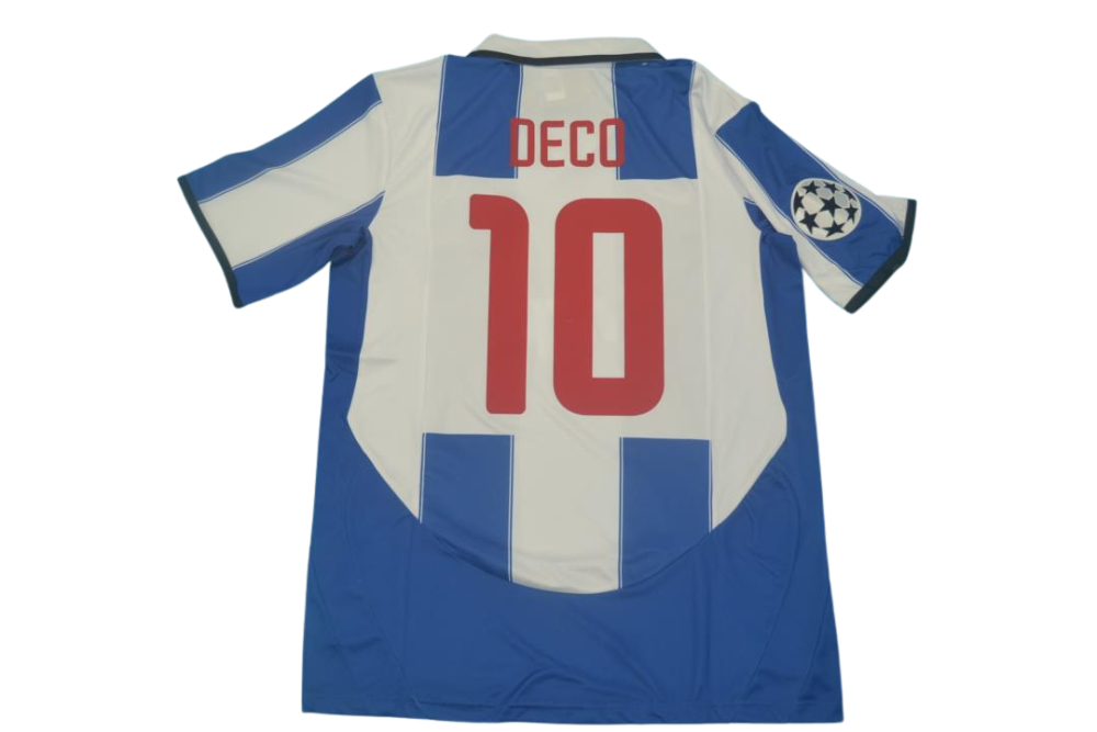 Porto 2003 UCL Finals Home Retro Football Shirt