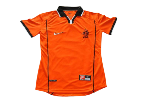NETHERLANDS WORLD CUP 1998 HOME RETRO FOOTBALL SHIRT