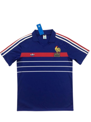 FRANCE EURO 1984 HOME FOOTBALL SHIRT