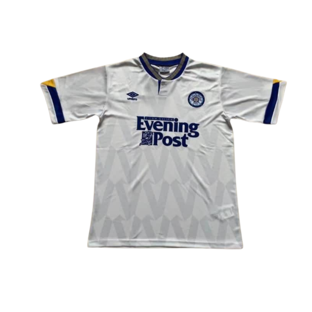 Leeds United 1991-1992 Home Retro Football Shirt