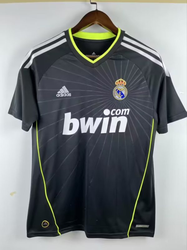 REAL MADRID 2010 AWAY RETRO FOOTBALL SHIRT