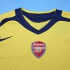 Arsenal 2005/2006 Retro Yellow Away Shirt