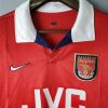 Arsenal 1998-2000 Home Retro Long Sleeve Soccer Jersey