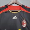 AC MILAN 2006 - 2007 AWAY THIRD BLACK RETRO FOOTBALL SHIRT