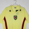 Wales 1976 -1979 Yellow Away Retro Football Shirt