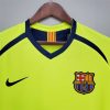 BARCELONA 2005-2006 AWAY GREEN RETRO FOOTBALL SHIRT