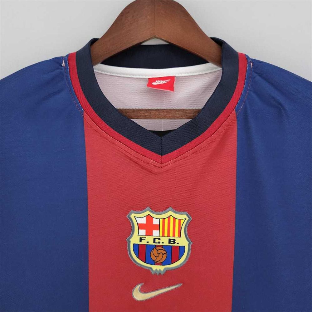 BARCELONA 1998 HOME RETRO FOOTBALL SHIRT