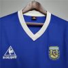 Argentina 1986 World Cup Retro Away Football Shirt