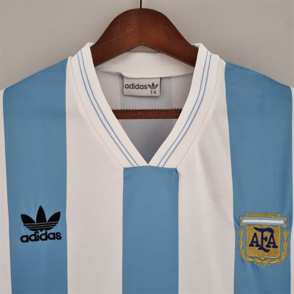 ARGENTINA WORLD CUP 1993 HOME RETRO FOOTBALL SHIRT
