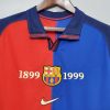 BARCELONA 1999 ANNIVERSARY HOME RETRO FOOTBALL SHIRT