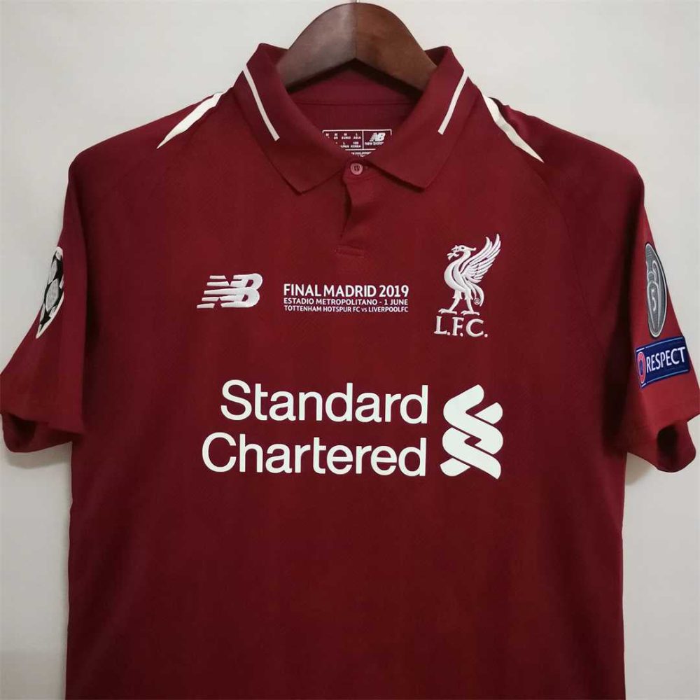Liverpool 18/19 Home UCL Final Football Shirt
