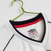 ENGLAND WORLD CUP 2002 LONG SLEEVE RETRO HOME FOOTBALL SHIRT