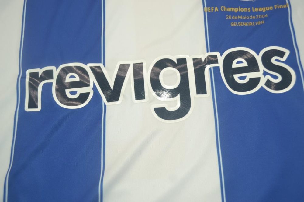 Porto 2003 UCL Finals Home Retro Football Shirt