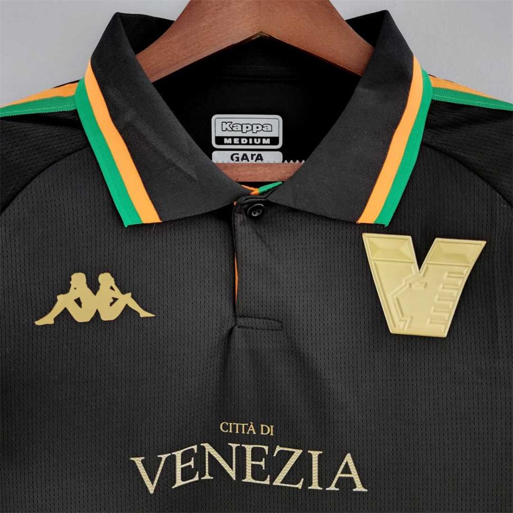 Venezia 2002-2003 Home Long Sleeve Black Football Shirt