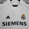 REAL MADRID 2005 -2006 HOME LONG SLEEVE RETRO FOOTBALL SHIRT