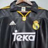 REAL MADRID 1998 AWAY BLACK RETRO FOOTBALL SHIRT