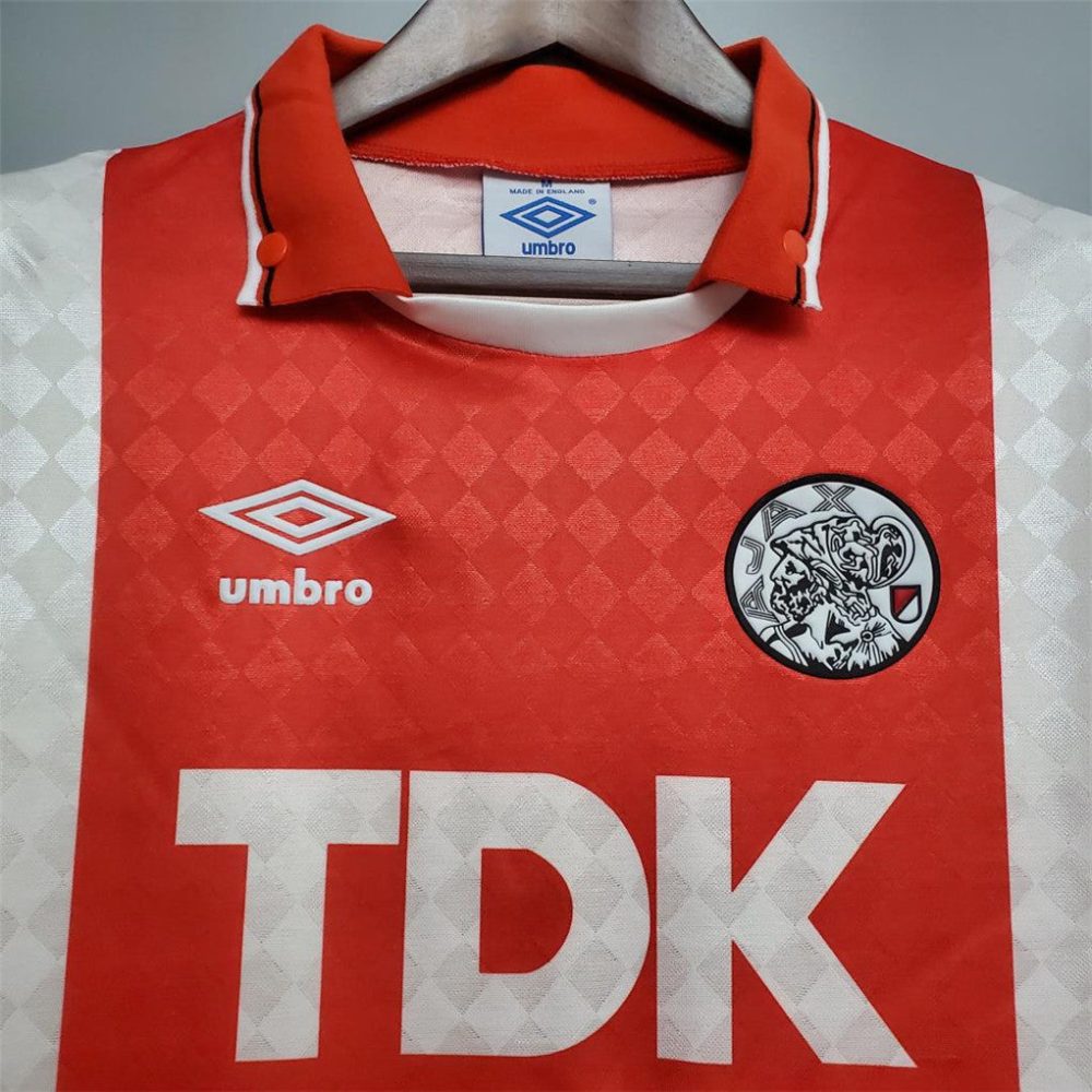Ajax 1989/1991 Retro Home Soccer Jersey