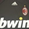 AC MILAN 2006 - 2007 Away Third Black Long Sleeve RETRO FOOTBALL SHIRT