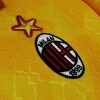 AC MILAN 1995 - 1996 AWAY THIRD YELLOW RETRO FOOTBALL SHIRT