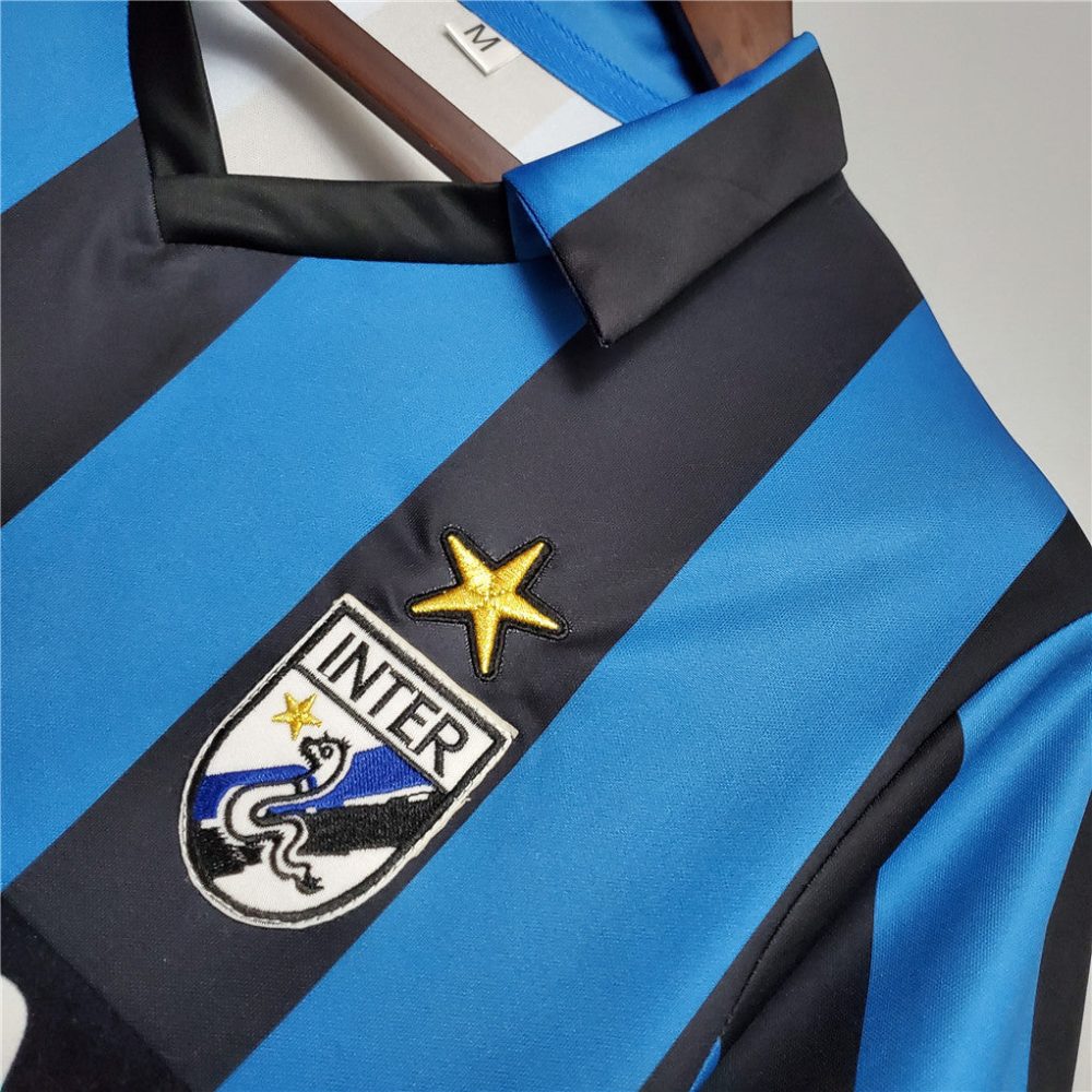 INTER MILAN 1988 HOME RETRO FOOTBALL SHIRT
