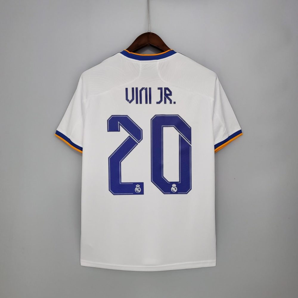 REAL MADRID HOME 2021-2022 CHAMPIONS LEAGUE FOOTBALL SHIRT