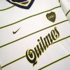 BOCA JUNIORS 1999 RETRO WHITE AWAY FOOTBALL SHIRT