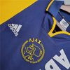 Ajax 2000 Yellow Retro Away Football Shirt