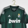 REAL MADRID 2012 GREEN AWAY RETRO FOOTBALL SHIRT