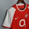 Arsenal 2002/2004 Retro Home Soccer Jersey