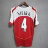 Arsenal 2004-2005 Retro Home Soccer Jersey