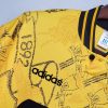 LIVERPOOL 1995-1996 YELLOW AWAY RETRO FOOTBALL SHIRT