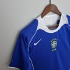 BRAZIL WORLD CUP 2004 RETRO AWAY FOOTBALL SHIRT