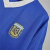 Argentina 1986 World Cup Retro Away Football Shirt