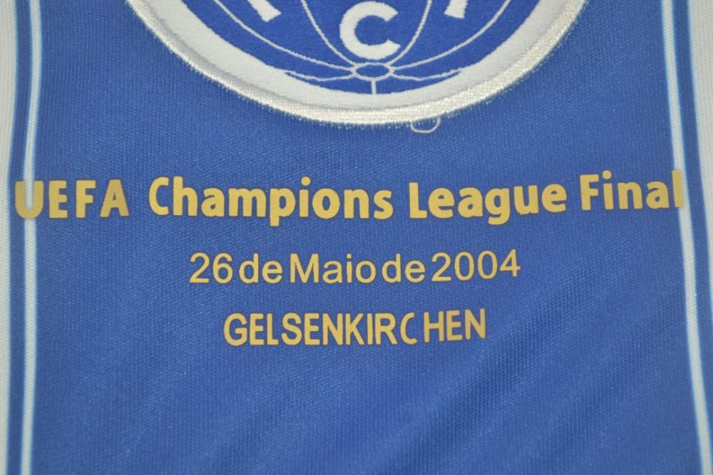 Porto 2003 UCL Finals Home Retro Football Shirt