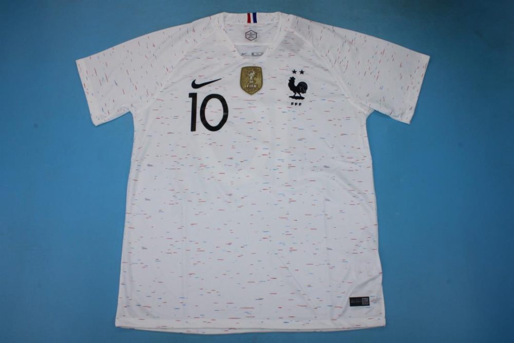FRANCE WORLD CUP 2018 AWAY FOOTBALL SHIRT